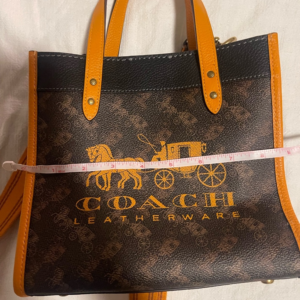 Coach Black and Tan Bag - Picture 4 of 6